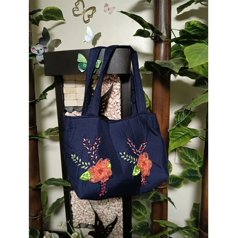 Bolsa Flores Naranjas